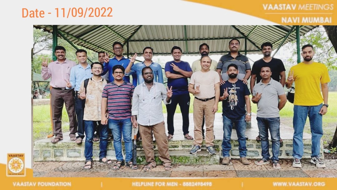 Sunday Weekly meetings organized on 11.09.2022 at Borivali Mulund and Navi Mumbai for helping the victims of false cases by <a href="/vaastavngo/">Vaastav Foundation</a>

Join us and call 8882498498