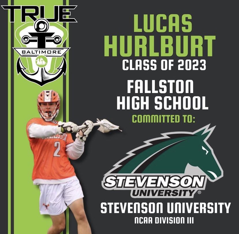 Matt Ryan (@real_mattryan) on Twitter photo Congrats to Lucas Hurlburt on committing to play lacrosse & continue his education at Stevenson University!⠀⠀⠀⠀
⠀⠀⠀⠀⠀
#trueon2⠀⠀⠀⠀
⠀⠀⠀⠀⠀⠀⠀
<a href="/baltimore_true/">True Lacrosse Baltimore</a> @tl_natn Congrats to Lucas Hurlburt on committing to play lacrosse & continue his education at Stevenson University!⠀⠀⠀⠀
⠀⠀⠀⠀⠀
#trueon2⠀⠀⠀⠀
⠀⠀⠀⠀⠀⠀⠀
<a href="/baltimore_true/">True Lacrosse Baltimore</a> @tl_natn