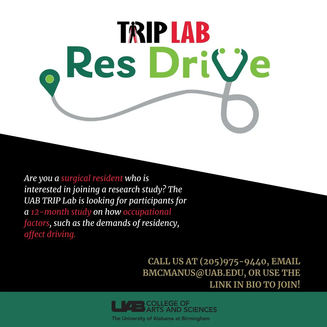 Uab trip lab on twitter we are currently recruiting surgical