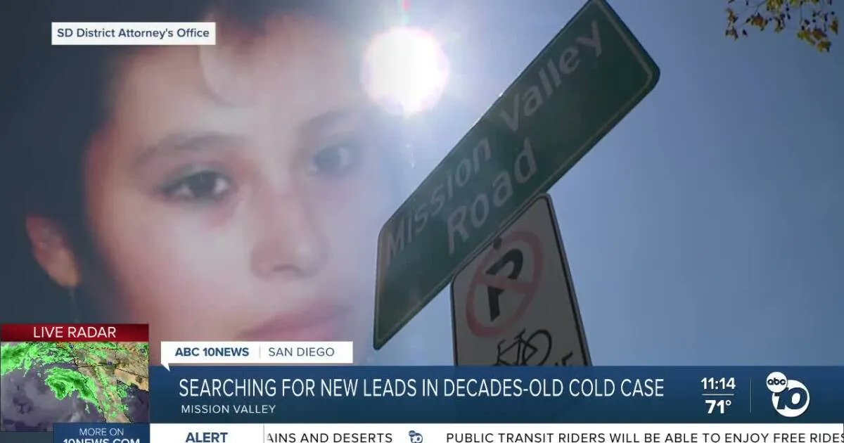 10News's tweet photo. Who killed Maria Cortes? Decades later, no answers in search for mother's killer in Mission Valley 
https://t.co/zkpQOwtAs6 https://t.co/CqrmCrgejU