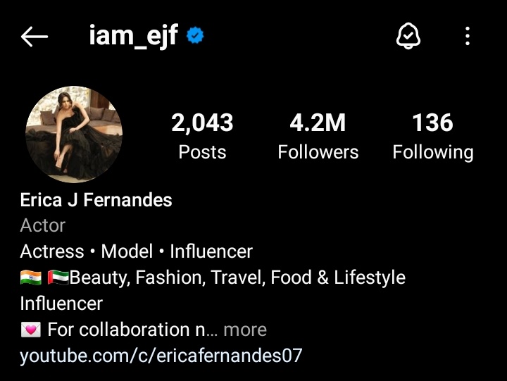 Finally!!!!
4.2M 🥳
Congratulations E❤
#ericafernandes