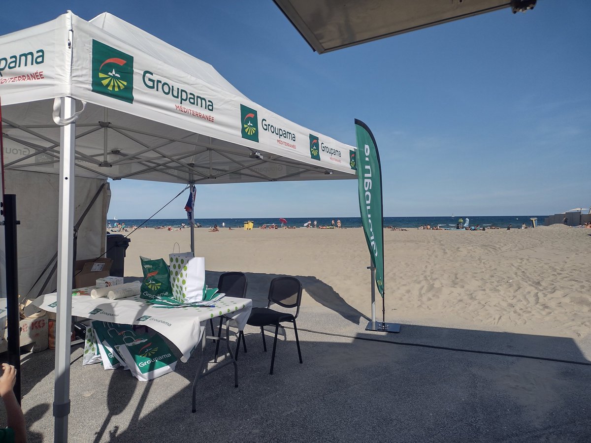 DominiqueDurini's tweet photo. @GroupamaMed Groupama Méditerranée, la Fédération des P.O a participé à l'événement agricole de la rentrée "la Ferme à Canet " les deux jours où notre stand à eu un beau succès avec la roue de Groupama, petits et grands ont joué et beaucoup ont gagné !! https://t.co/3053WqbfIc