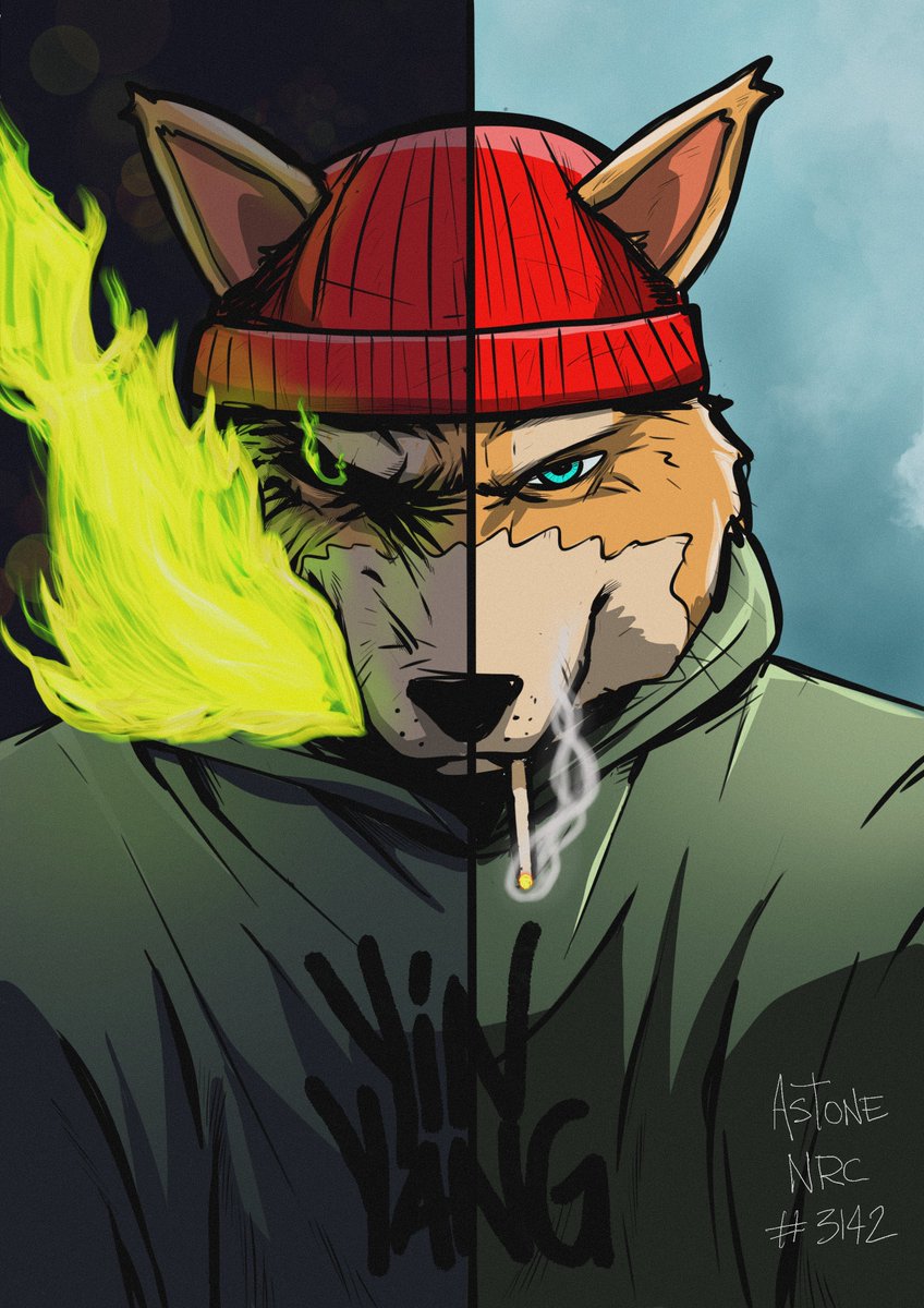 so... I guess this is really my last fan art before the mint and my very last chance to be SL....thanks for inspiring me so much since the beginning.<a href="/ProjectYinYang/">Yin Yang Gang</a> <a href="/Nomad_eth/">Nomad</a> @KryptoPal_ @4422HM <a href="/KRD_official_/">KRD Collective</a> <a href="/manos_de_papel_/">Manos De Papel</a>