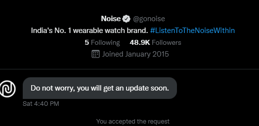 bh_ramendra's tweet photo. @SupportNoise Here is my Inbox, in this what is supposed to check? Did you even check and raise my concern to your team! you guys are continuously disappointing me. https://t.co/lDceqsFRfG