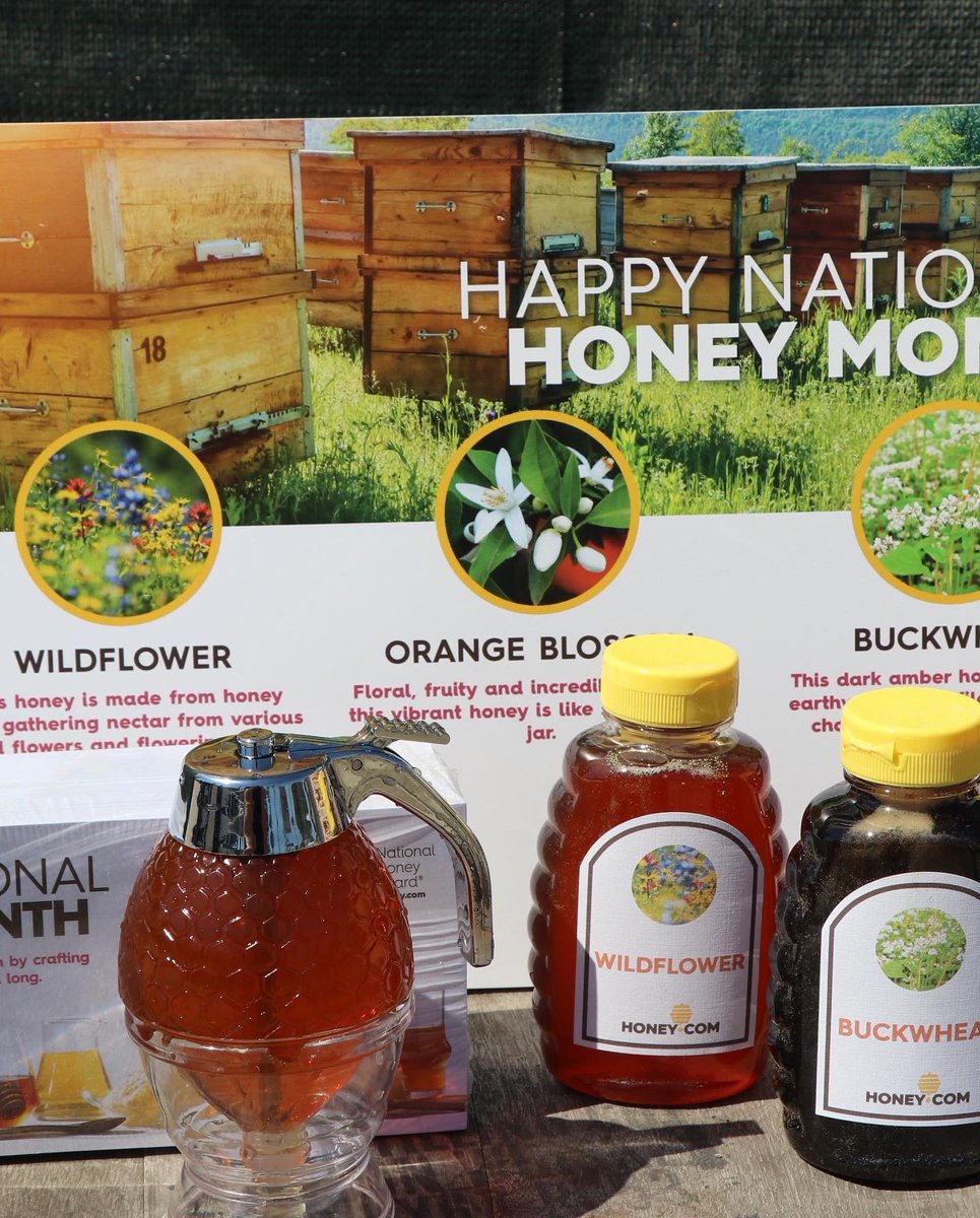 lbbeerlab's tweet photo. Stop by the bakery all month long to try our Sticky Station where you can add Honey 1, Honey 2 or Honey 3 honey to your baked goods!
#honey #honeybees #bees #nationalhoneymonth #beecommitted #pollinators #pollination #nationalhoneyboard @Honey4Pros @nationalhoneyboard https://t.co/1l7o1CvaN6