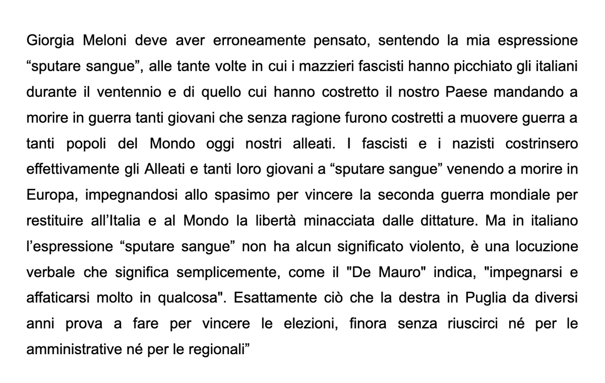 Michele Emiliano tweet media