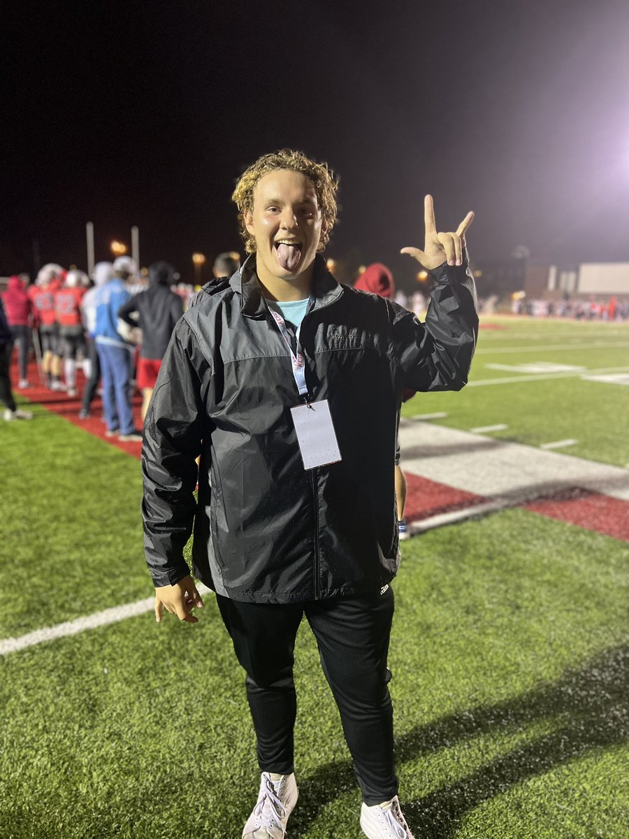 Thanks to <a href="/CoachHarrisonFU/">Coach Harrison</a> I had a great time at <a href="/FalconsFU/">Friends University Football</a>