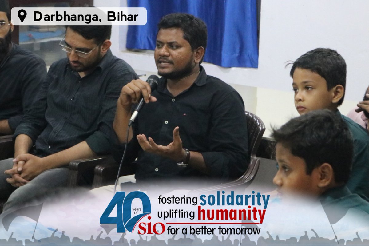 IbrahimSayeed8's tweet photo. Alhamdulillah Today Visited Darbhanga,Bihar. Participated in students meet and other program as part of #40YearsOfSIO campaign of @sioindia . https://t.co/ugwV5iaB0T