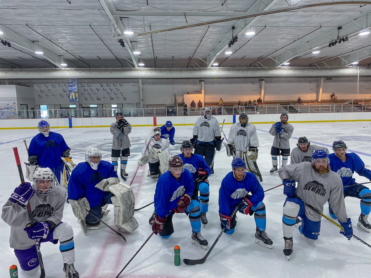 QuadCityStorm's tweet photo. That's a wrap on 2022-2023 Quad City Storm Free Agent Camp... Decisions to be made🧐

#SeekShelter https://t.co/WB8klCY9vO