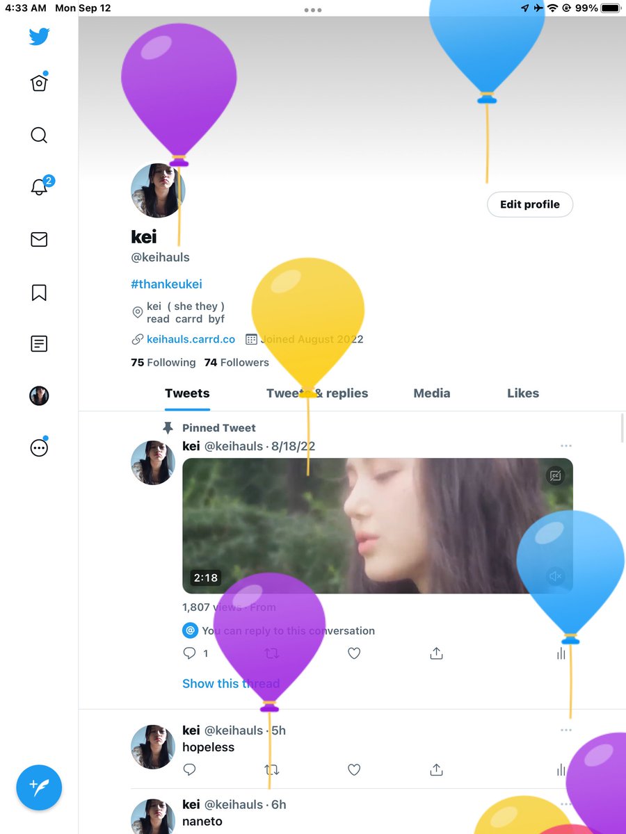 keihauls's tweet photo. balloooooons 😄😄 https://t.co/ElwsHYpqJg