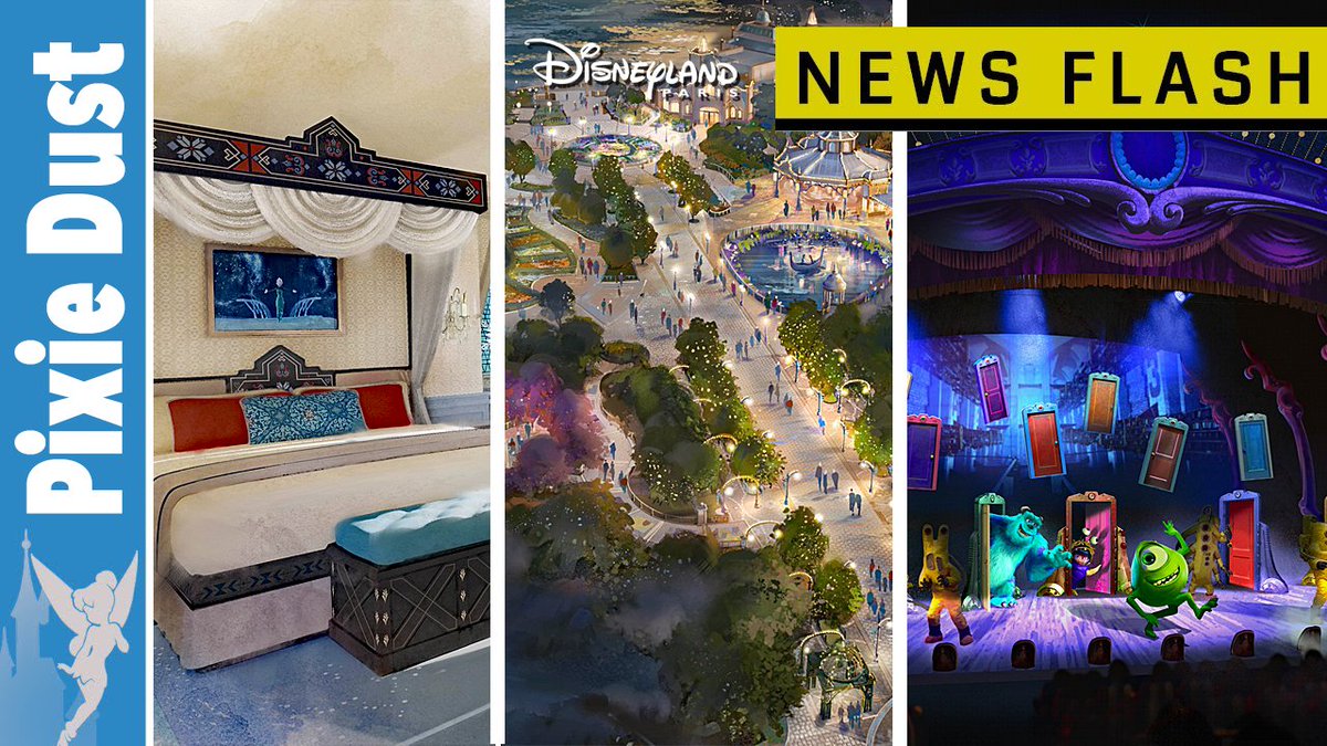 (VIDEO) - Disneyland Paris Flash News: All announcements at D23 Expo 2022 for the future of Disneyland Paris >> youtu.be/fchbq_Vn4LM