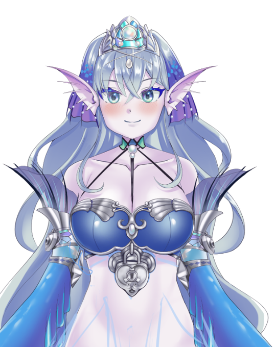 えらい時間がかかっておりますがもう少しで終わりそうなskeb進捗です 