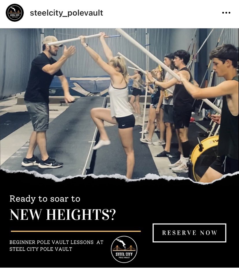 NAtigersSN's tweet photo. Great opportunity at Steel City Pole Vault for any @natigerstrack athlete wanting to learn to vault prior to the season!  Follow on IG for more info. #SteelCity #Pittsburgh https://t.co/3VHHDZxKu9