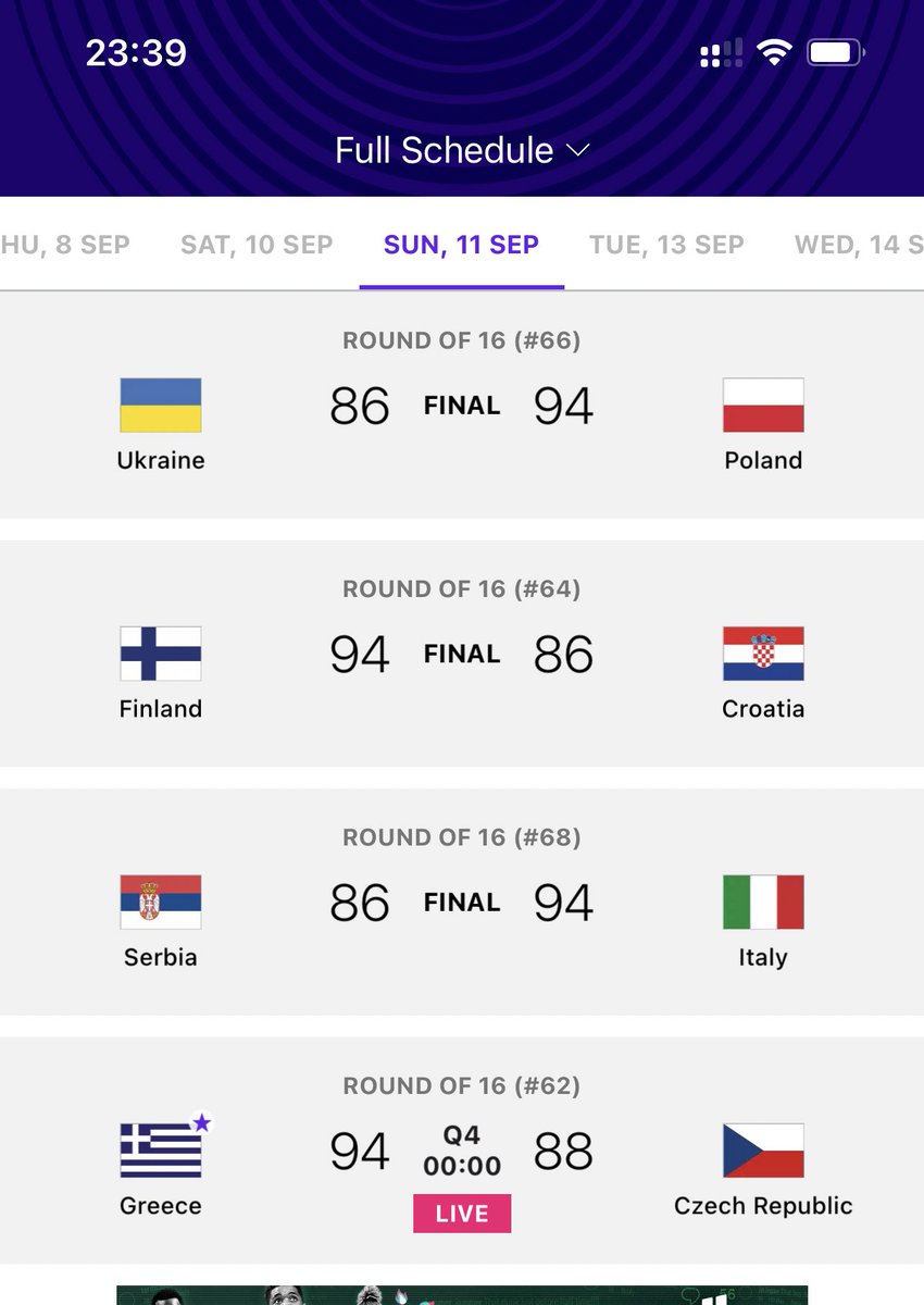 Annamariakoub1's tweet photo. #ευρωμπασκετ  #EuroBasket #CRECZE  ειμαστε κ εμεις οι ψυχαναγκαστικοι https://t.co/qz9r7viJw7