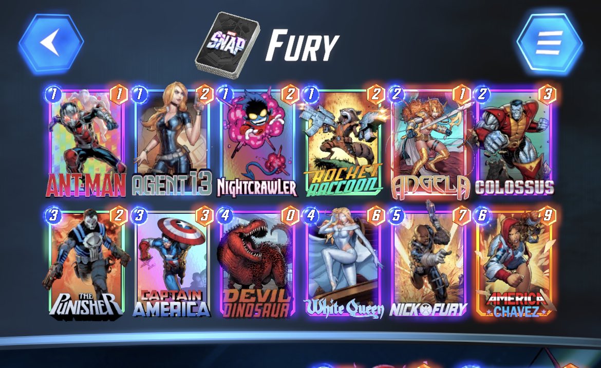 marriedboard's tweet photo. @zacharyplyons I bit the bullet and bought the recent pass and have been using Fury a bit. I’m at 604. Enjoying these two decks. Stuck in the 30s for the season level though. Can’t seem to break out. https://t.co/2pFoMJkhJG