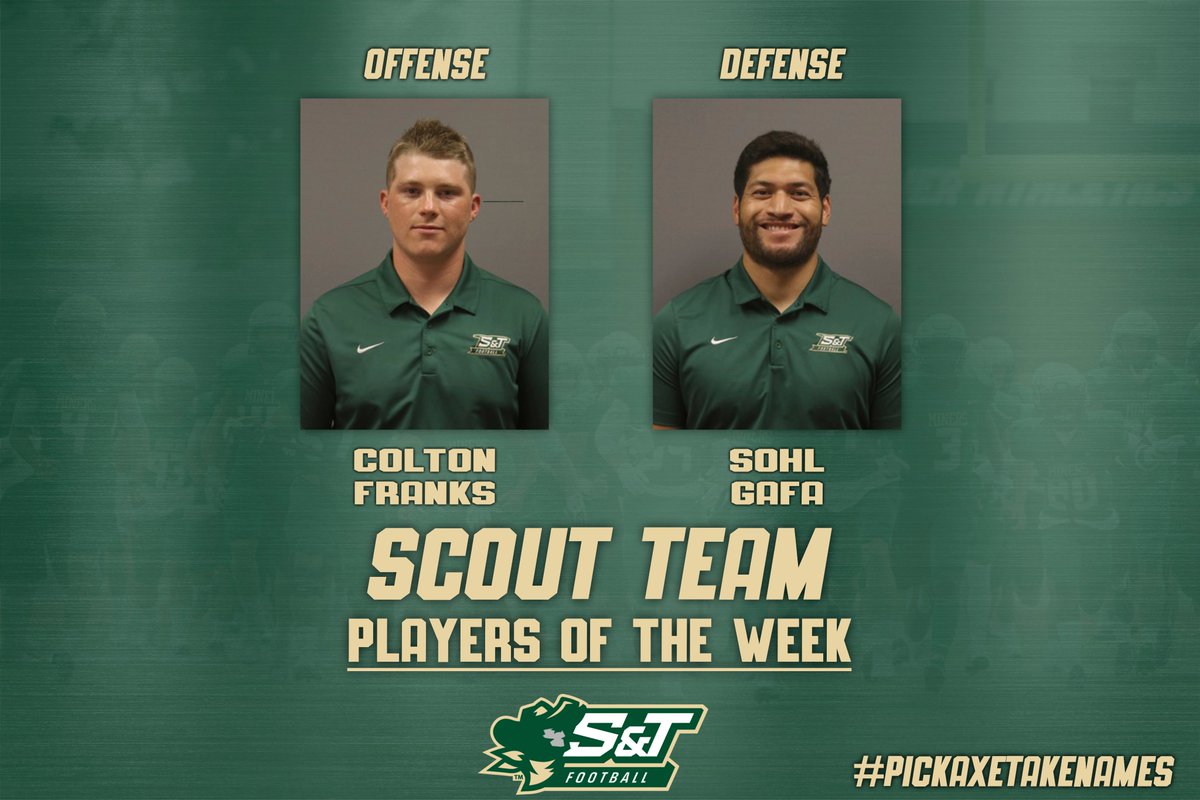 Miners_FB's tweet photo. Week 2 Awards ⛏️
#PickAxeTakeNames https://t.co/H5I6N4PJHD