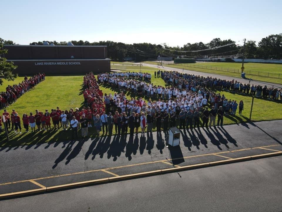 Lake Riviera Middle School on Twitter "We will never ️ https