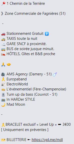 RavingzBass's tweet photo. 💥Toutes les infos de RAVINGZ BASS - LEVEL UP avec @ActofRageDJ 

Lien FB :
https://t.co/iMvT0t6pxP
Lien Billetterie:
https://t.co/D0KjBpYNfo

Faites vite, les entrées avec bracelets exclusifs sont bientôt écoulés !! 

#ActOfRage #Hardstyle #RavingzBass #Hardcore #Rawstyle https://t.co/fd31tGGwYP