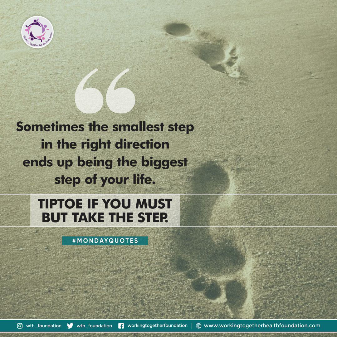 You don't have to see the whole staircase, just take the
first step.

#Monday
#MondayQuotes
#MotivationalMonday
#MondayMotivation
#MondayInspiration
#EarlyMondayMorning
#MondayMorning