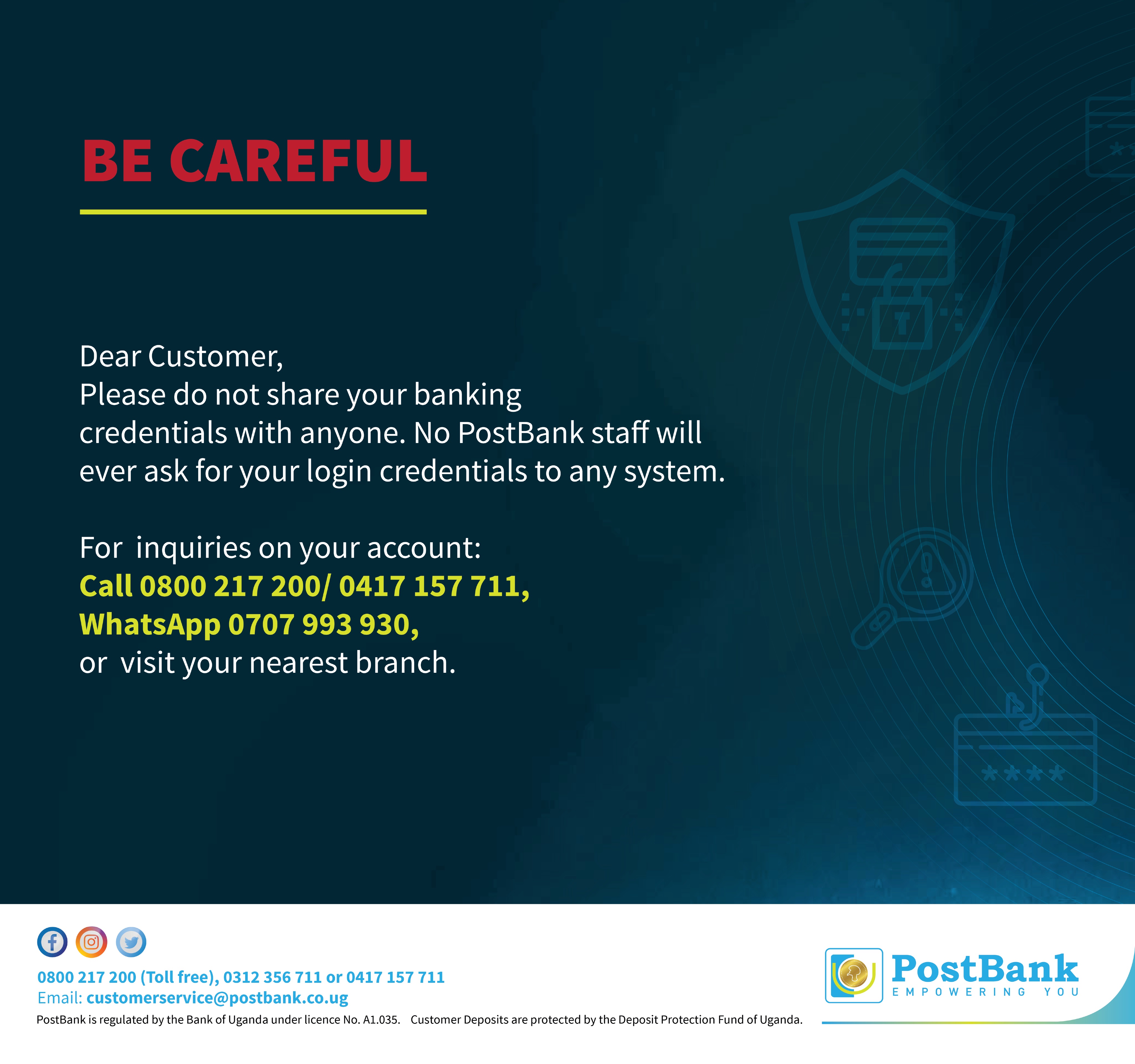 Postbank Uganda Postbankug Twitter