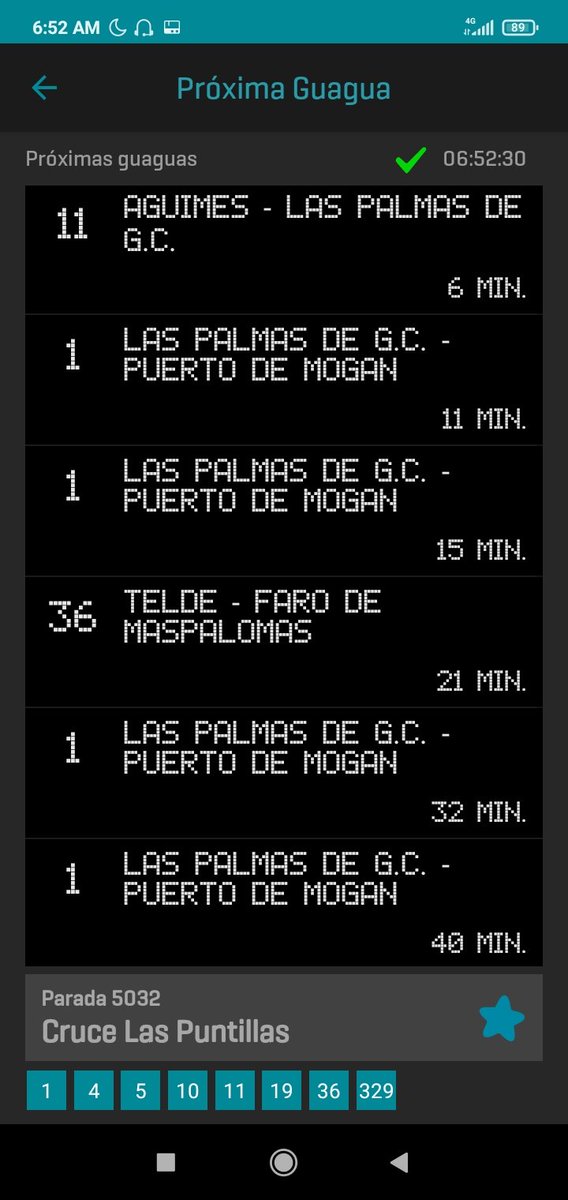 JuanRodriguezLz's tweet photo. @guaguasglobal Buenos días. El GPS en tiempo real en mi parada no funciona. Lleva así desde el sábado. La pantalla nunca cambia. Por favor, busquen una solución o contacten con la empresa informática. Gracias #guaguasGlobal https://t.co/CAsBgAS98g
