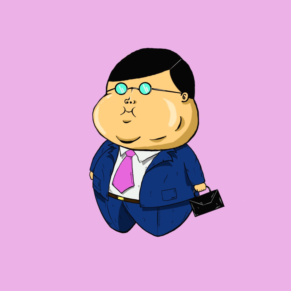 Fat_man009's tweet photo. 三連休も終わり明日からまた仕事です。

頑張っていきましょう！

とは言え三日働けばまた三連休♪

サラリーマンに扮する「Fat man」
Fat man_offce worker#7 https://t.co/S6fQ6HGIy7