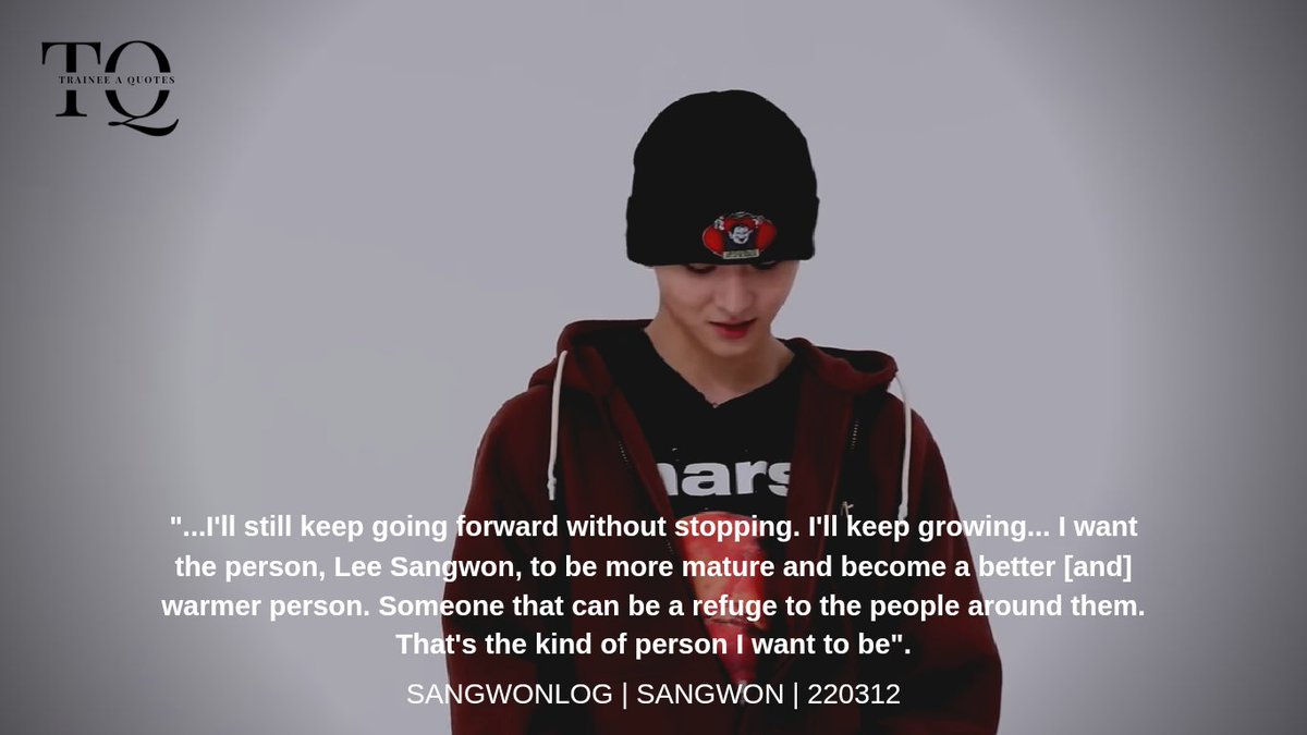 TraineeA_Quotes's tweet photo. "I'll still keep going foward without stopping..."

#sangwon #leesangwon #jj #justinjay #jowoochan #woochan #YORCH #james #JIHOON  #TraineeA #Trainee_A #traineeaquotes #traineea_quotes https://t.co/XuEzSZXBtX