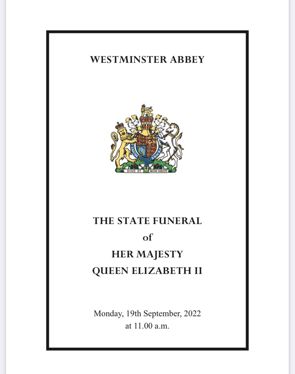 YAmatriain's tweet photo. Funeral de estado por la reina Isabel II #protocolo #protocolofunerario
https://t.co/1bvY6eSkzf https://t.co/1tsiPF2VxW