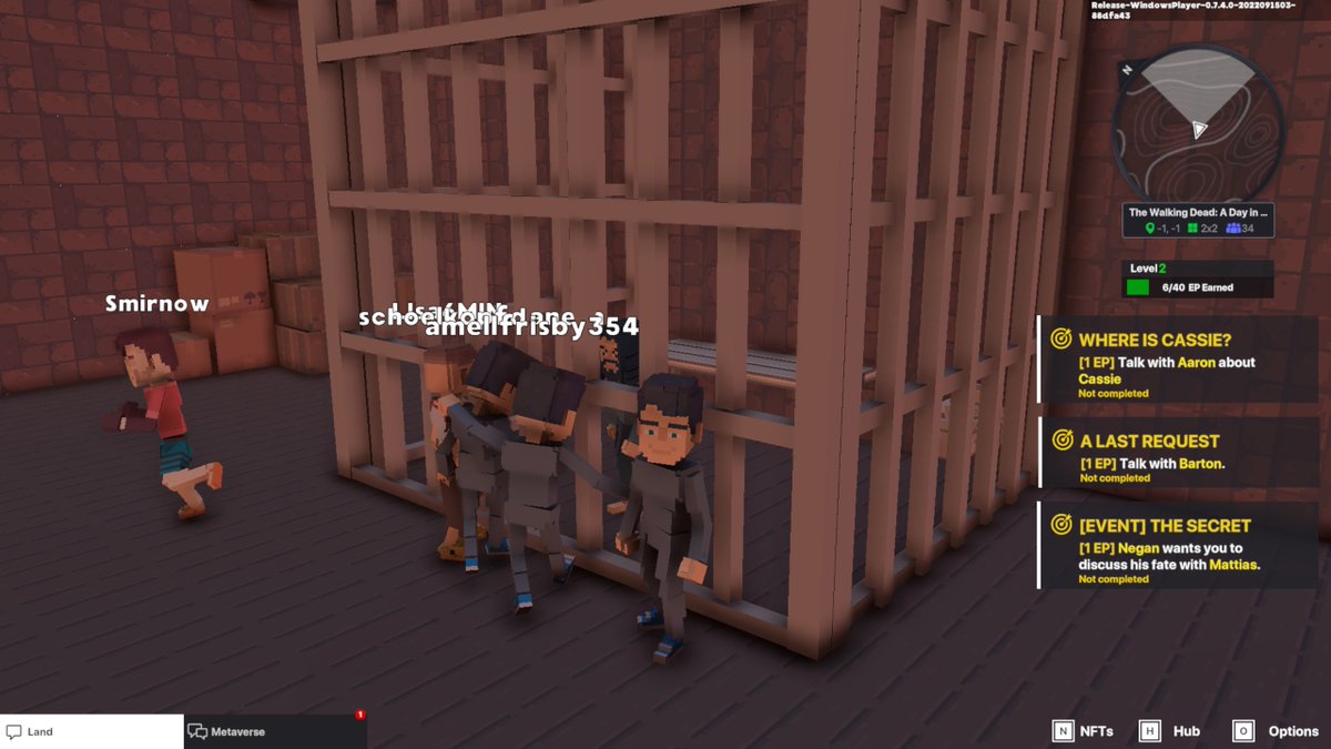 tredwayli's tweet photo. @TheSandboxGame @TheWalkingDead I just participated in the #SandboxAlphaS3Giveaway for a chance to win 500 SAND! Found Negan in Alexandria, check out my screenshot below!
👇 https://t.co/NrBT5aUG4v