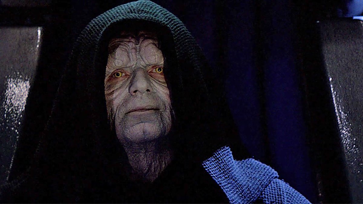 duhitscallum's tweet photo. @JaysRealityBlog More like Palpatine from Starwars, with each season loses control of creating the narrative, fans &amp; starts to become a weak .. We need a new show Villain https://t.co/DpdMaiRrN5
