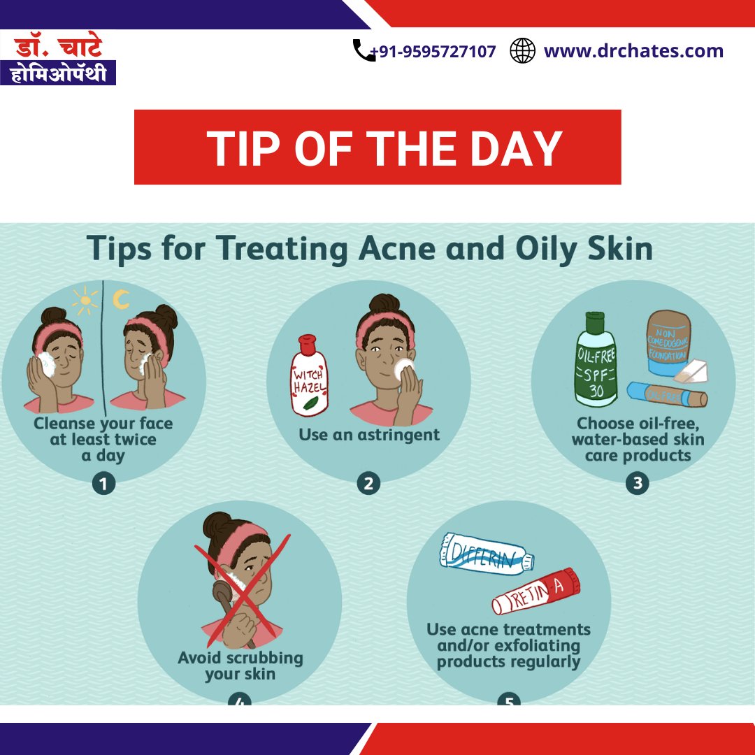 dr_chates's tweet photo. TIPS OF THE DAY ...
.
Call us on -. 9595727107
Follow us on YouTube channel -"Dr. Amol Chate"
.
#newpost #drchate #dramolchate #tipoftheday #acne #cleaning #oilyskin #problems #treatment #cure https://t.co/YnvnHFUGR8