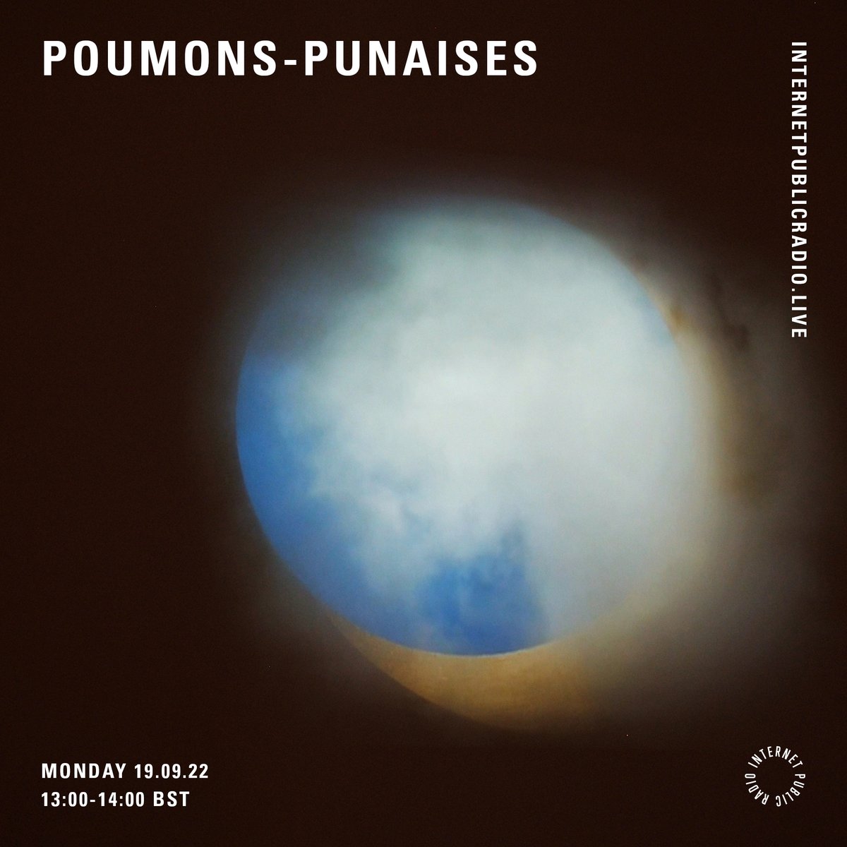 poumons-punaises show is live for the next 60 minutes featuring tunes by Yannis Kyriakides, Vanessa Rossetto, Li Yilei, and many more - Stay tuned internetpublicradio.live