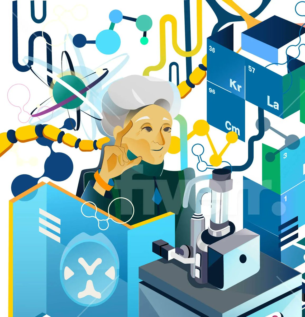 MEDIASystemLab's tweet photo. Nella nuova grafica a parete che caratterizza la nostra facility a Rovereto sono nascosti molti dettagli ed alcuni personaggi noti. Riconoscete la scienziata nel dettaglio?
#mediasystemlab #trentinosviluppo #BeFactory #scienza #placetowork https://t.co/eYnxk18ZYx