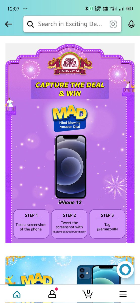 Kuldeep42139656's tweet photo. #EpicMobilesDealOnAmazon  @amazonIN  dream  sale coming soon🤑❤️ https://t.co/taiVaCsTV1