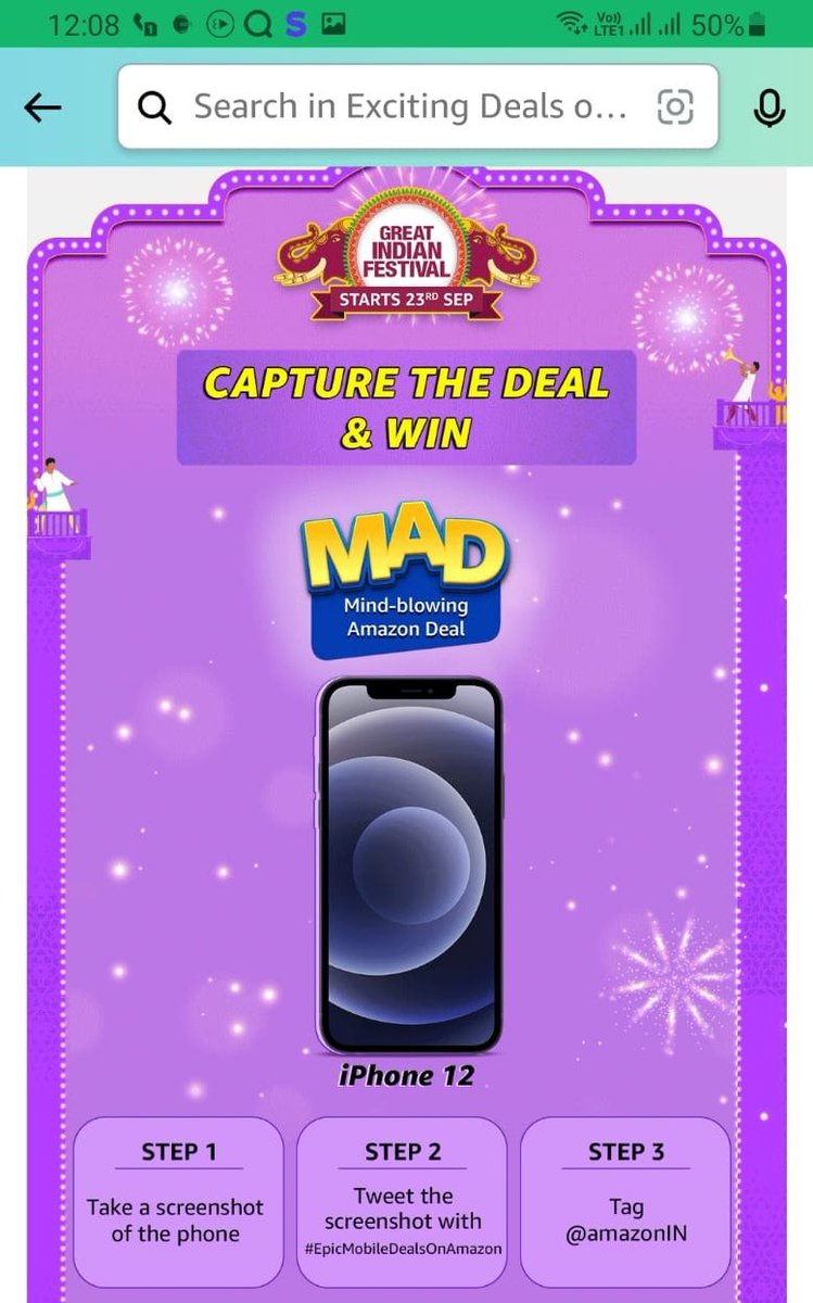 Randeepks's tweet photo. #EpicMobileDealsOnAmazone 
@amazonIN https://t.co/zy3Cz6aF1p