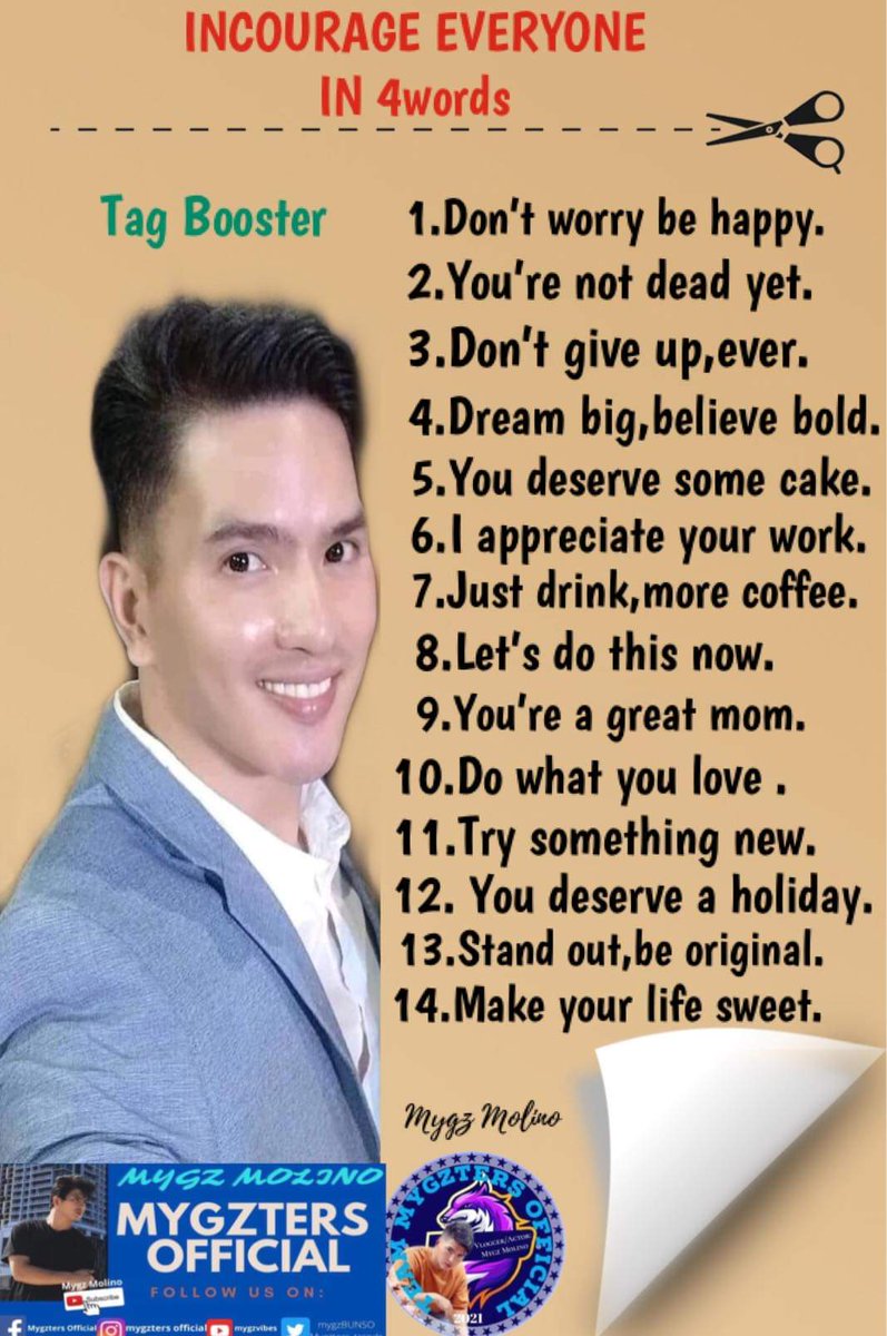 Tag booster again

ONEYear WithMYGZTERS