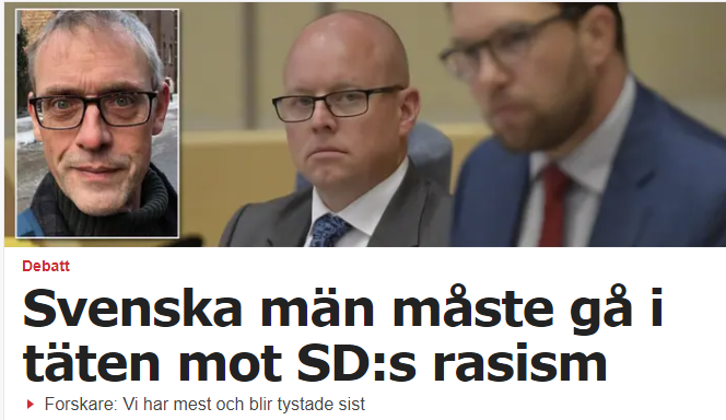 MickeK69's tweet photo. Dagens SD-tourettes och hat i aftonbladet

#svpol #msm #sdhat #sdtourettes https://t.co/IUsoCVTdwr