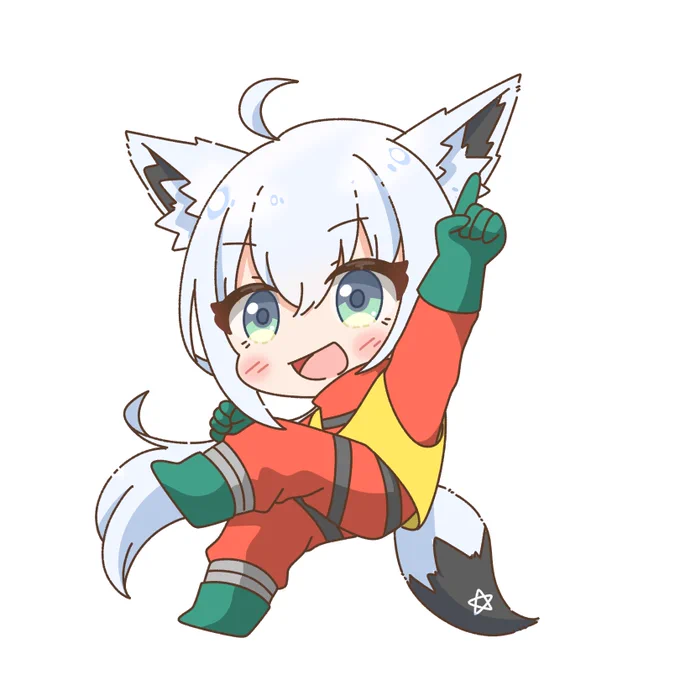 #絵フブキ #みおーん絵 #絵かゆ #つのまきあーと 