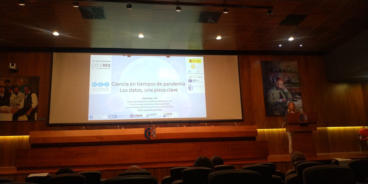 EuroCC_SpainRES's tweet photo. #JURES22
La semana pasada se celebró la Conferencia Anual de Usuarios de la RES (Red Española de Supercomputación) en #Cáceres. 2 días de ponencias, mucha información y premios. Felicidades por el trabajo!!
#Supercomputación
#HPC https://t.co/rLCehpIpWR
