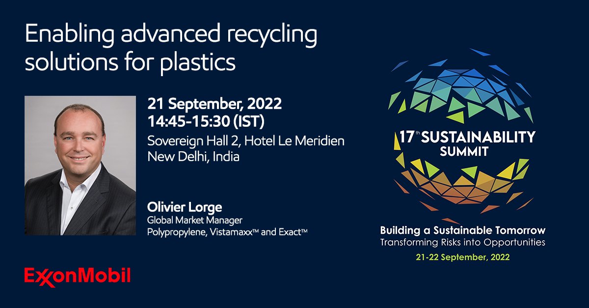 XOM_Chemical's tweet image. Enabling #advancedrecycling solutions for plastics. Don’t miss Olivier Lorge discuss advanced recycling solutions for plastics on September 21! Learn more about Exxtend™ technology. exxonmobil.co/3DteF1c

@FollowCII #innovation #exxtendtechnology #sustainability