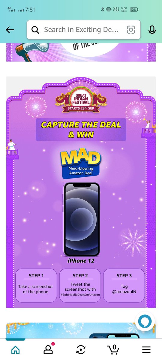 BimanNeog88's tweet photo. #EpicMobilesDealOnAmazon  
This is not possible but I'll try my best @amazonIN https://t.co/3iIuRCW5MH