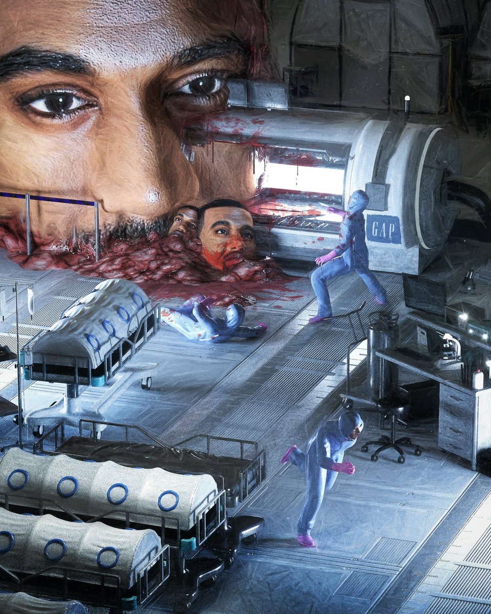 beeple's tweet photo. GAP MARKETING DEPT. https://t.co/rxZV47KsWk
