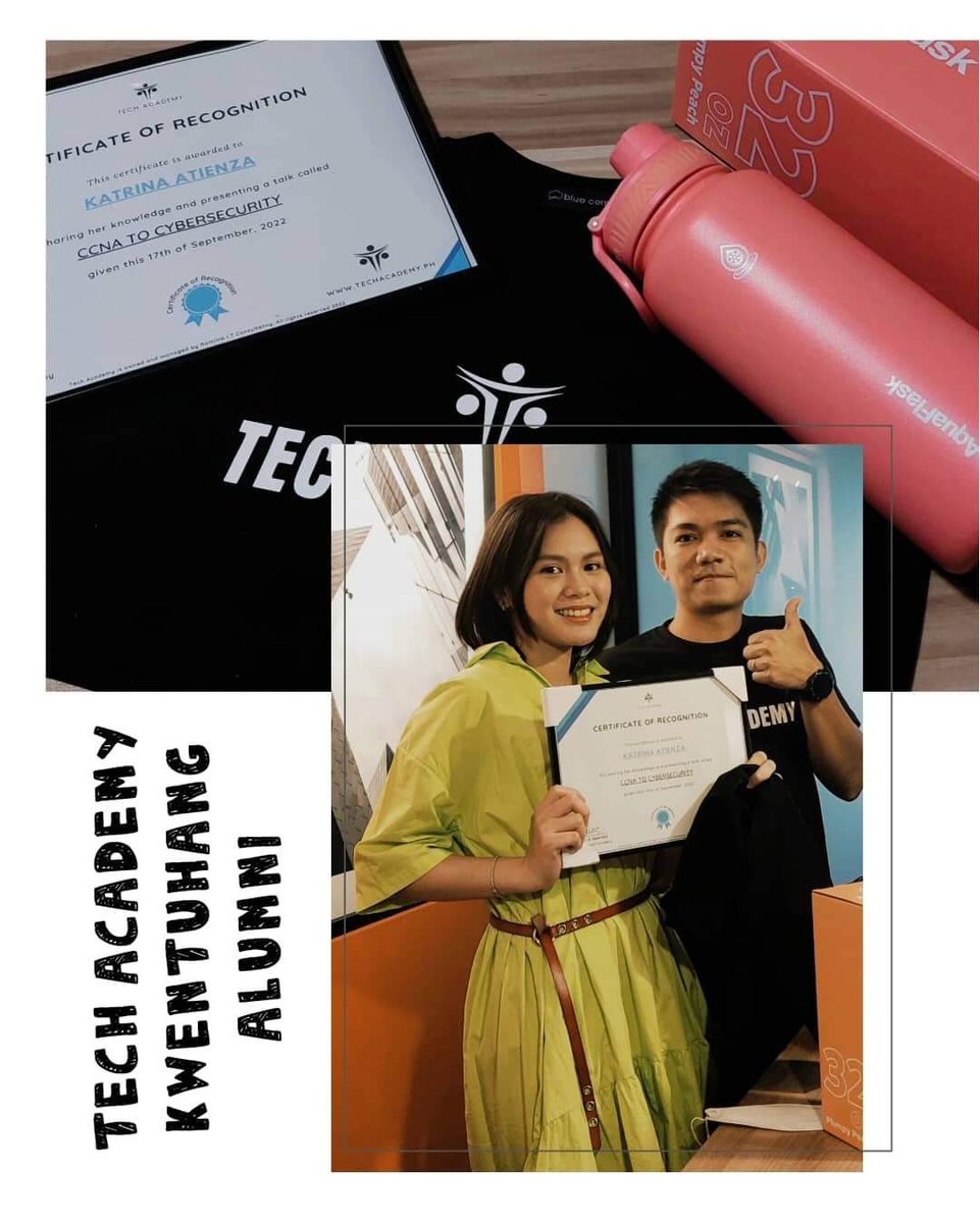 Feels great to connect and inspire🌟. Thank you kuya Billy Ramirez and Tech Academy for inviting me to share my experience and insights in both fields of Network Engineering and Cyber Security. The advocacy continues to create more Cyber Warriors!💪❤️ #cybersecurity #TechAcademy