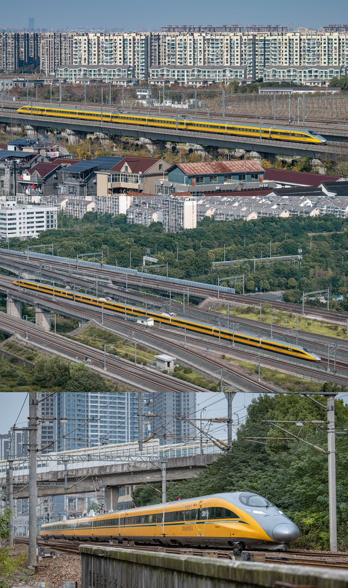 ConcordeLFPG's tweet photo. Three years before,I first saw the CRH5J-0501 inspection train.
Now, I’ve seen all the CRH inspection trains across the China railway system. https://t.co/caxHiy1Tb1
