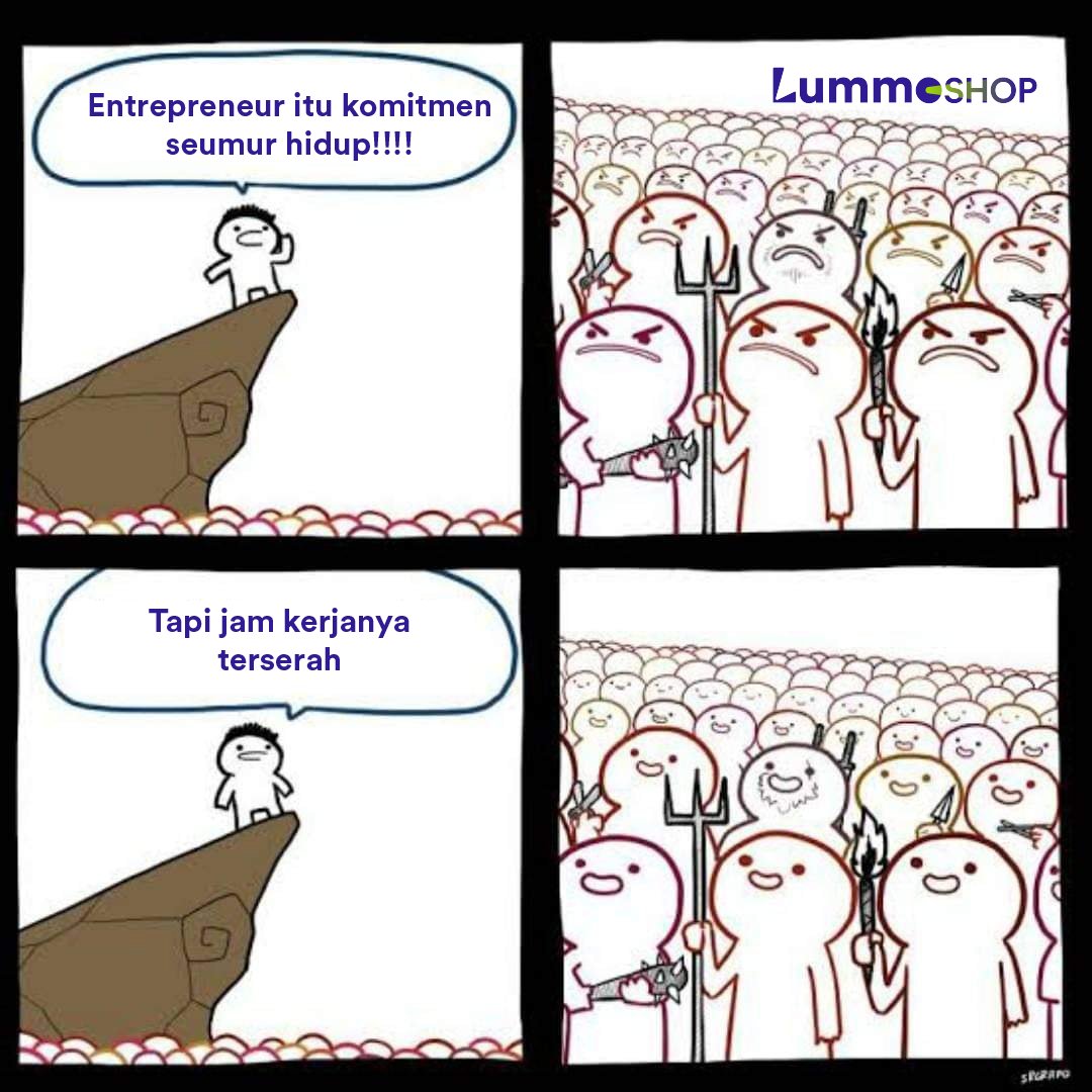 "I didn't want a 9 to 5 job, now I work 24/7"🥵

Saking fleksibelnya, entrepreneur bisa kerja di mana aja dan kapan aja, bahkan di jam-jam pekerja lain udah nyantai... Tapi gapapa ya, Lummoners, ysaha enggak akan mengkhianati hasil kok!😊

Ada yang jam segini masih kerja?👀