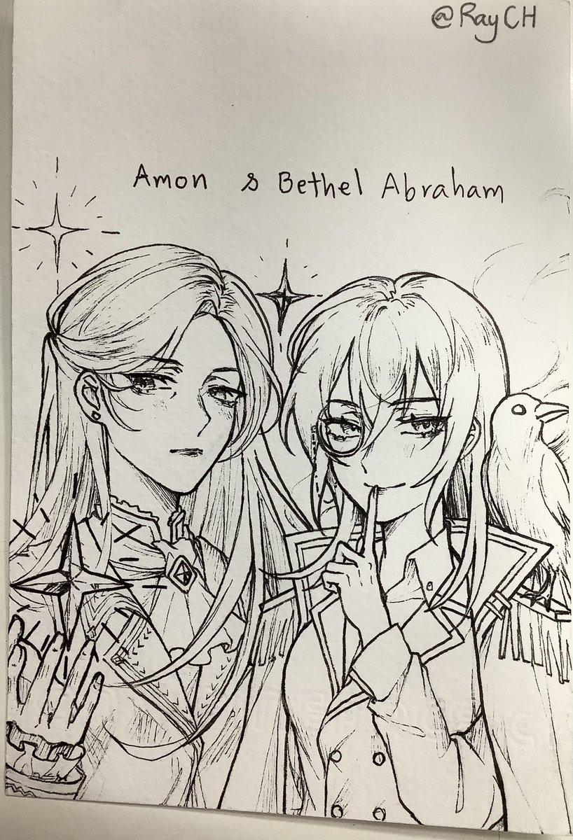 LPML95's tweet photo. #诡秘之主 #LordOfTheMysteries #ราชันเร้นลับ
Miss Amon and Mrs. Abraham. So Gorgeous!
คอมมิชชั่น รุ่นพี่โรงเรียนมาค่ะ ราชินีเทวทูตทั้งสองสวยมากกกก!! ถ้าเทพสุริยันมีลูกสาวคงหวงมากแน่ๆ แล้วก็น่าจะตามใจยิ่งกว่าเดิมจนนิสัยเสียกว่าเดิมแน่นอน

ปล.ส่วนลุงโจวคงโดนหลานสาวจีบจนสยองไปอีกนาน https://t.co/ZOpXFlPIDt