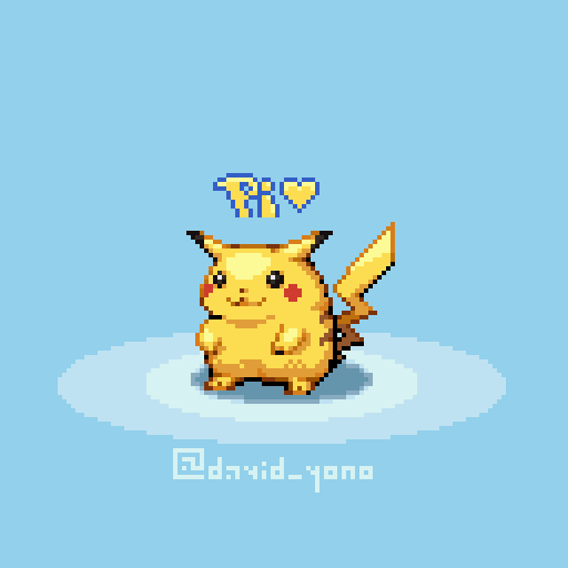 david_yono's tweet photo. #Pikachu #pixelart https://t.co/vde4QBZMln