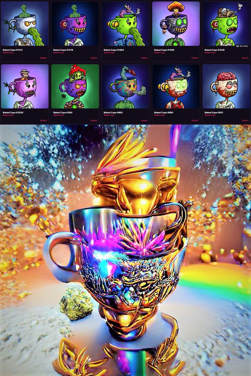 Quackaracha's tweet photo. @_NftCollectors @cybotz_nft Its a high time to get baked π #SlurpCups
@StonerCupsNFT
Bagged 20 awesomo Baked CUPS to get 2 AI's, new adjusted roadmap, AIRDROP around the corner,
10 cups = 1 AI cup with crazy utility https://t.co/GsjNtIdVXQ