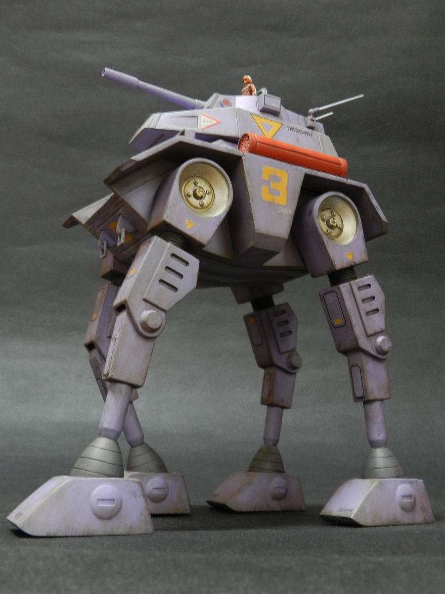 タカラ SAK 1/72 クラブガンナーフィギュアも乗せて完成!!平日