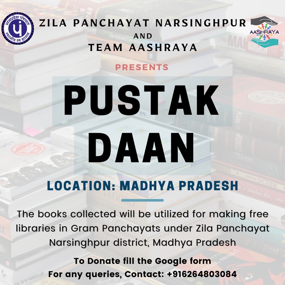ShivamSawale1's tweet photo. #pustakdaan #Aashraya https://t.co/mVFm4jEAAZ